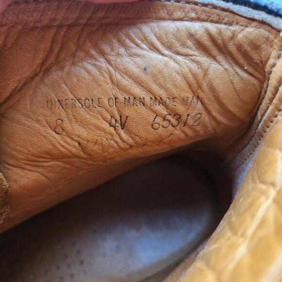 Herman Survivor Boots Size 8 Vibram Soles USA Made Distressed Vintage 1970s - Picture 7 of 13